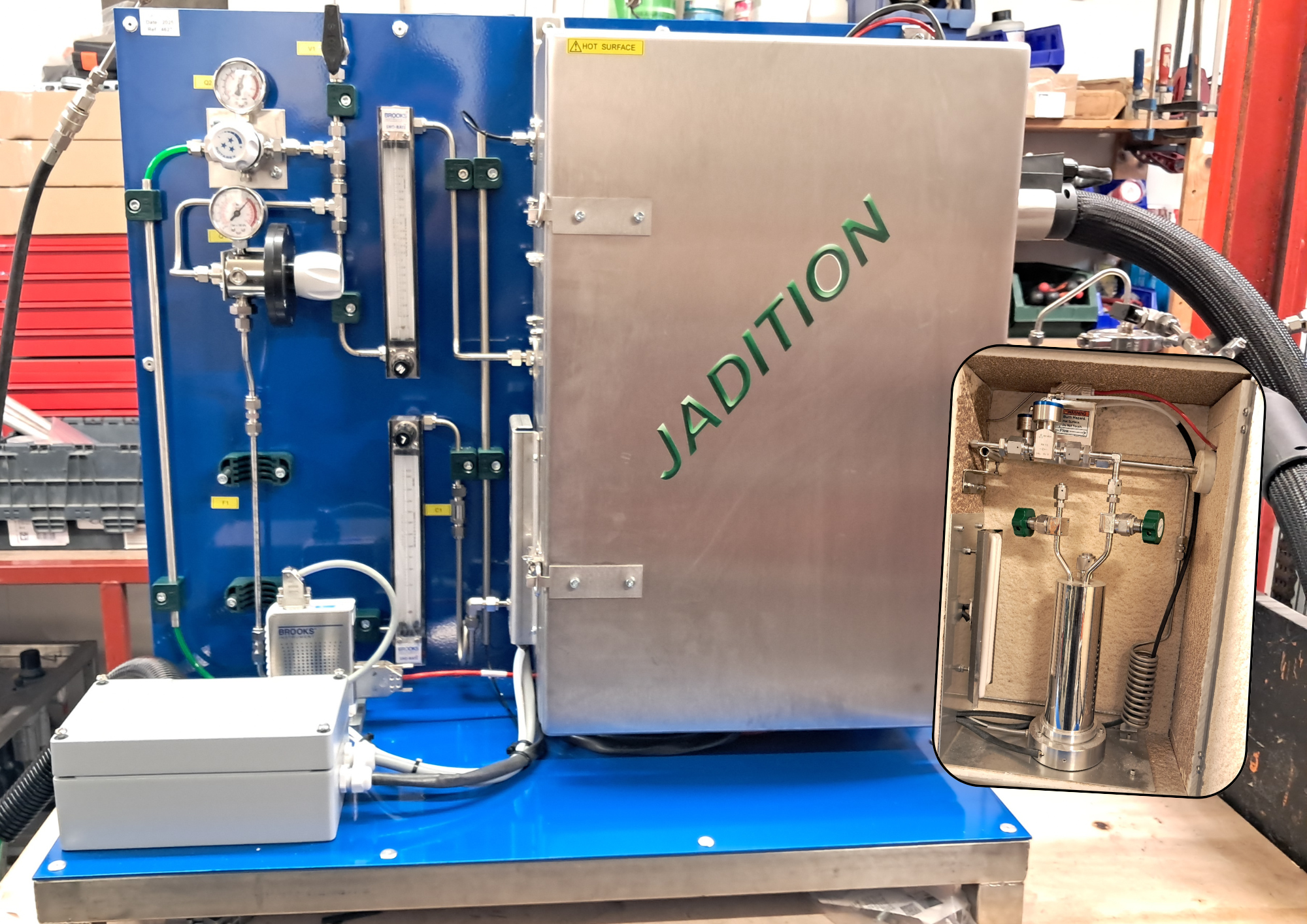 🧪 Système d’injection de précurseur haute température 🧑🔬