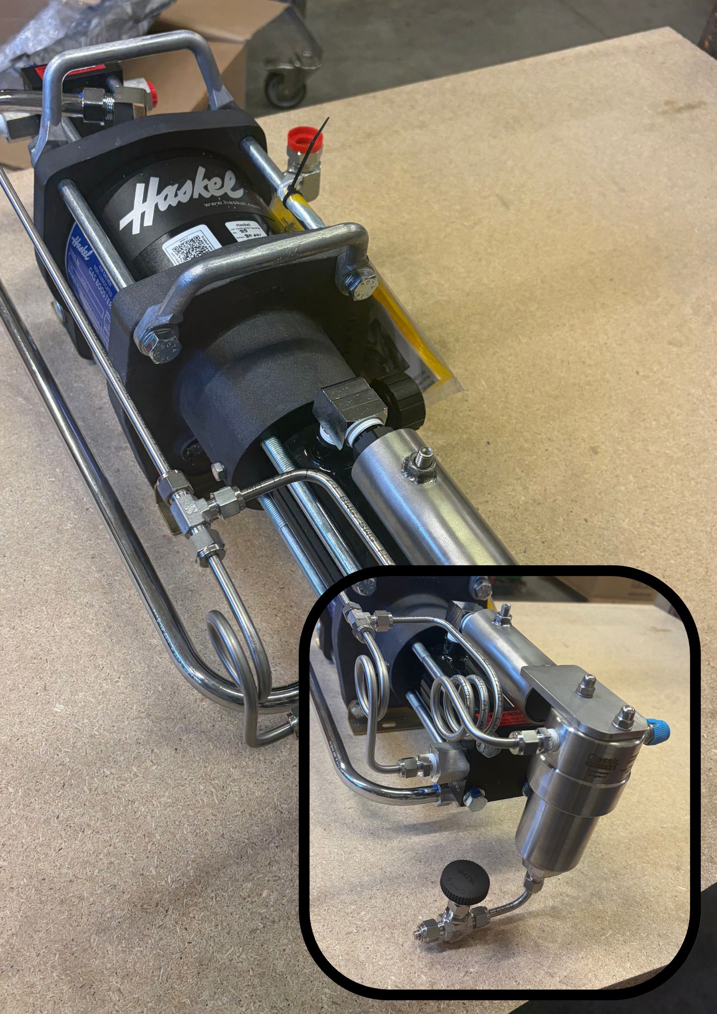 🔧 Modification d’un Booster Haskel 💨💧